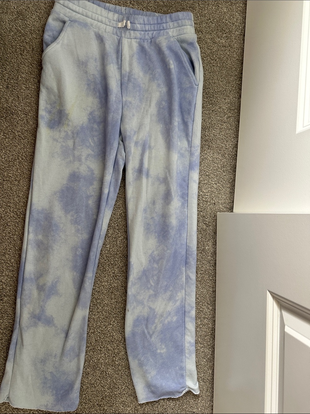 GAP Kids Light Blue Tie-Dye Sweatpants